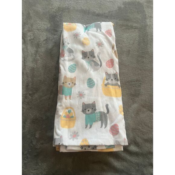 Casaba Easter Kitty’s Kitchen Towel Set Pack Of 3 NEW - Picture 6 of 7